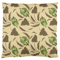 Folk Floral Pattern  Flowers Print  Standard Flano Cushion Case (one Side) by Eskimos