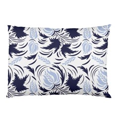 Folk Floral Pattern  Flowers Print  Pillow Case by Eskimos