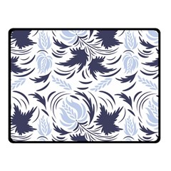 Folk Floral Pattern  Flowers Print  Fleece Blanket (small) by Eskimos