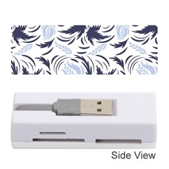 Folk Floral Pattern  Flowers Print  Memory Card Reader (stick) by Eskimos