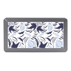 Folk Floral Pattern  Flowers Print  Memory Card Reader (mini) by Eskimos