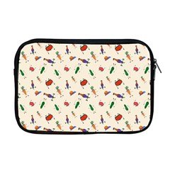 Vegetables Athletes Apple Macbook Pro 17  Zipper Case by SychEva