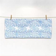 Abstract Stripes, Shapes, Lines Hand Towel by SychEva