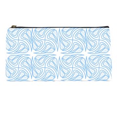 Abstract Stripes, Shapes, Lines Pencil Case by SychEva