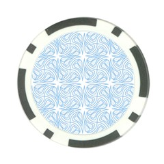 Abstract Stripes, Shapes, Lines Poker Chip Card Guard (10 Pack) by SychEva