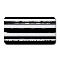 Bandes Abstrait Blanc/noir Medium Bar Mats by kcreatif