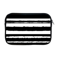 Bandes Abstrait Blanc/noir Apple Macbook Pro 17  Zipper Case by kcreatif