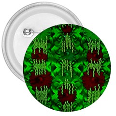 Forest Of Colors And Calm Flowers On Vines 3  Buttons by pepitasart