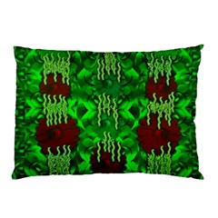 Forest Of Colors And Calm Flowers On Vines Pillow Case by pepitasart