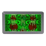 Forest Of Colors And Calm Flowers On Vines Memory Card Reader (Mini) Front