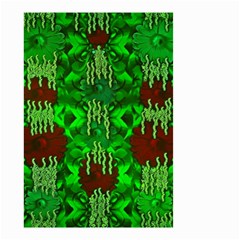 Forest Of Colors And Calm Flowers On Vines Small Garden Flag (two Sides) by pepitasart