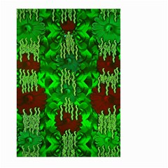 Forest Of Colors And Calm Flowers On Vines Large Garden Flag (two Sides) by pepitasart