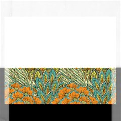 Orange Flowers Rectangular Jigsaw Puzzl by goljakoff