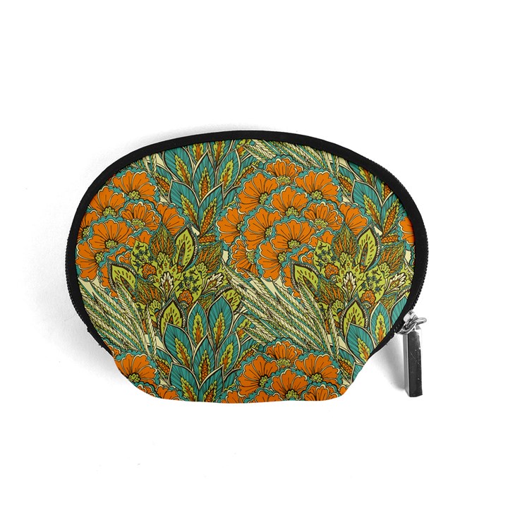 Orange flowers Accessory Pouch (Small)