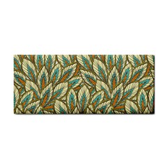 Green Leaves Hand Towel by goljakoff