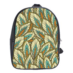 Green Leaves School Bag (xl)