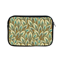 Green Leaves Apple Ipad Mini Zipper Cases by goljakoff