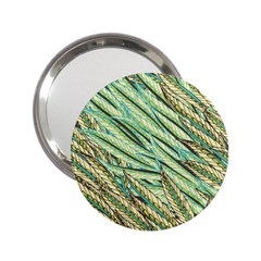 Green Leaves 2 25  Handbag Mirrors by goljakoff