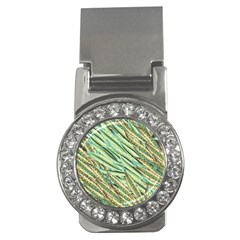 Green Leaves Money Clips (cz)  by goljakoff