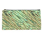 Green leaves Pencil Case Front