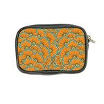 Orange flowers Coin Purse Back