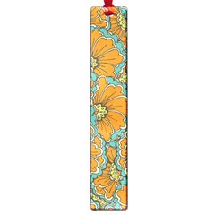 Orange Flowers Large Book Marks by goljakoff