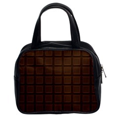 Chocolate Classic Handbag (two Sides) by goljakoff