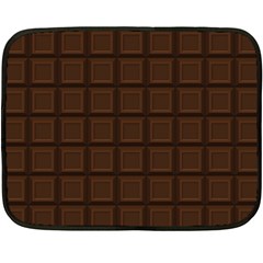 Chocolate Double Sided Fleece Blanket (mini)  by goljakoff