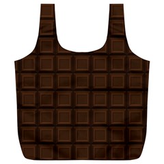 Chocolate Full Print Recycle Bag (xl) by goljakoff