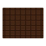 Chocolate Double Sided Flano Blanket (Mini)  35 x27  Blanket Front