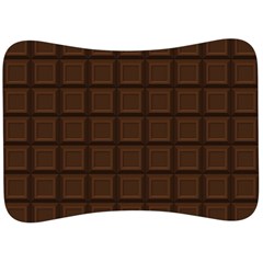 Chocolate Velour Seat Head Rest Cushion by goljakoff