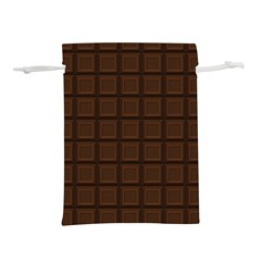 Chocolate Lightweight Drawstring Pouch (l) by goljakoff