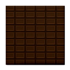 Milk Chocolate Tile Coaster by goljakoff