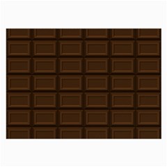 Milk Chocolate Large Glasses Cloth (2 Sides) by goljakoff