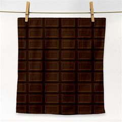 Milk Chocolate Face Towel by goljakoff