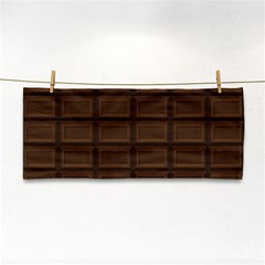 Milk Chocolate Hand Towel by goljakoff