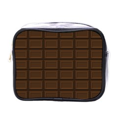 Milk Chocolate Mini Toiletries Bag (one Side) by goljakoff