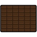 Milk Chocolate Fleece Blanket (Large)  80 x60  Blanket Front