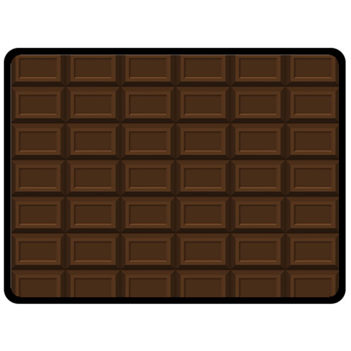 Milk Chocolate Fleece Blanket (Large) 