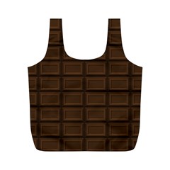 Milk Chocolate Full Print Recycle Bag (m) by goljakoff