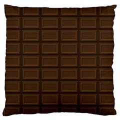 Milk Chocolate Standard Flano Cushion Case (two Sides) by goljakoff