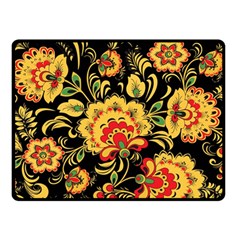 Hohloma Double Sided Fleece Blanket (small)  by goljakoff