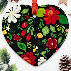 Russian Khokhloma Ornament (heart) by goljakoff