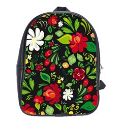 Russian Khokhloma School Bag (large) by goljakoff