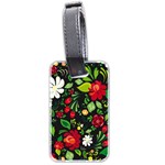 Russian khokhloma Luggage Tag (two sides) Back