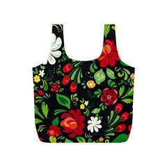 Russian Khokhloma Full Print Recycle Bag (s) by goljakoff