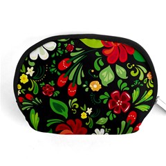 Russian Khokhloma Accessory Pouch (medium) by goljakoff