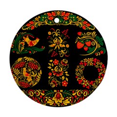 Hohloma Ornament Ornament (round) by goljakoff