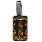 Hohloma ornament Luggage Tag (two sides) Front