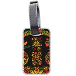 Hohloma ornament Luggage Tag (two sides) Back